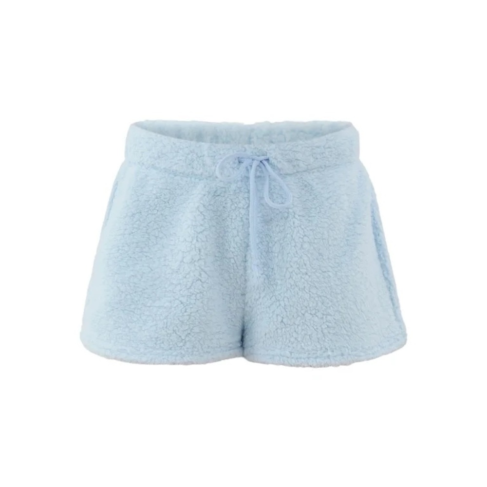 Blue nwt Plush Shorts Women's